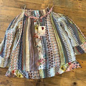 Johnny Was cold shoulder top